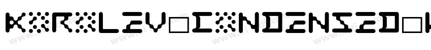 Korolev Condensed W0字体转换 Korolev Condensed W0字体转换